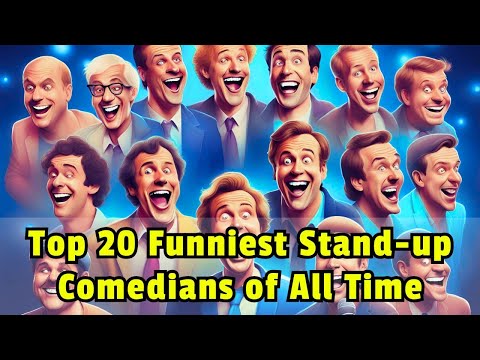 Top 20 Legendary Stand-Up Comedians: Laughter Masters of All Time!