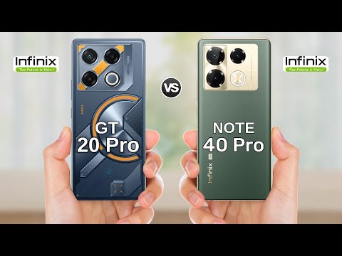 Infinix Gt 20 Pro vs Infinix Note 40 Pro || Full Comparison