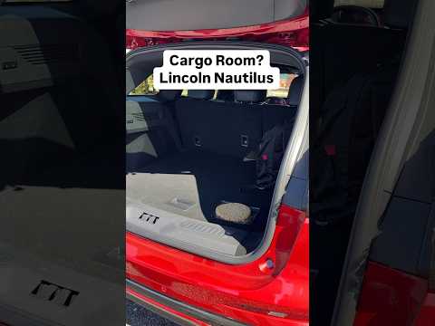 Cargo Room? Lincoln Nautilus