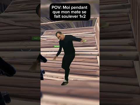 POV: Moi pendant que mon mate se fait soulever 1v2 😅 #fortnite #gaming #unchained