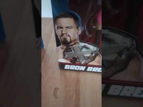 Cody Rhodes figure and Bron breakker figure