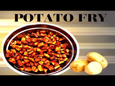 crispy potato fry - కర కర లాడే బంగాళదుంప వేపుడు