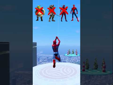 The Incredibles Challenge Ep263 #spiderman #ironman #batman #gta5