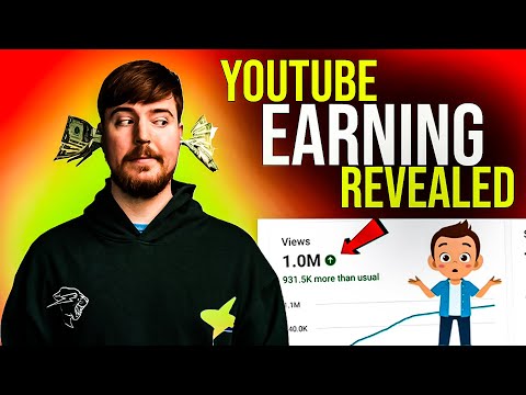 How Much Youtube Pays For 1000 Views (long + Shorts video) @MrBeast @CathrinManning