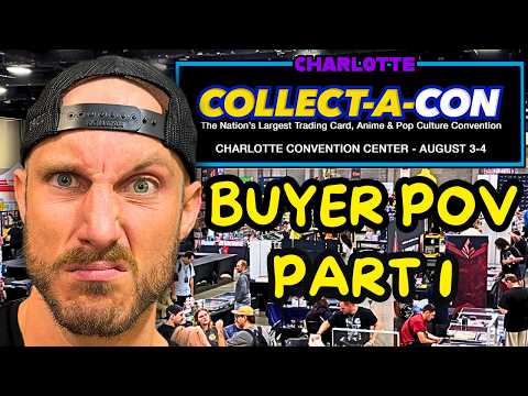 Buying Vintage Pokemon Cards at Charlotte Collect-A-Con! | Part 1