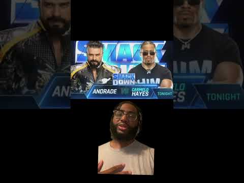 WWE Smackdown Reaction. King Mel reacts to part 5 of Andrade vs Carmelo Hayes. #wwesmackdown