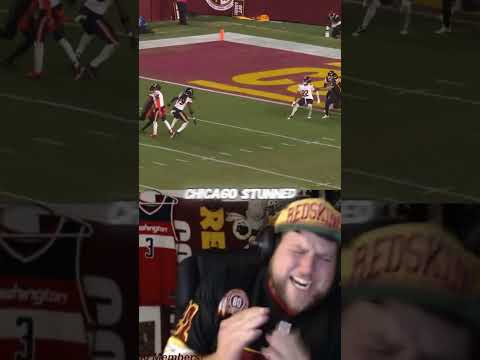 🏈😳NOAH BROWN INSANE CATCH! #httr #commanders #redskins Commanders Fan REACTION! #NFL