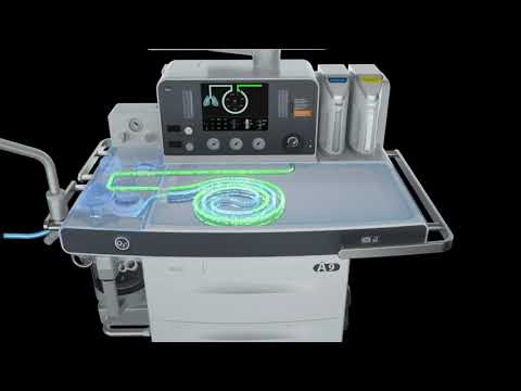 A8/A9 Anesthesia Machines Innovative Breathing System for ICU-level Ventilation