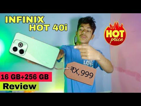 Infinix Hot 40i 🥵 Review || iPhone Camera Module ||