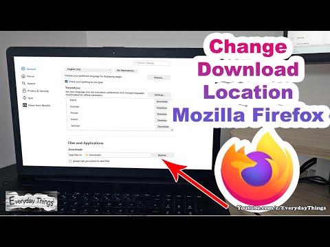 How to Change Download Location in Mozilla Firefox - Easy Setup