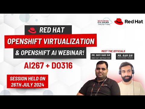 Red Hat booming technology | OpenShift AI (AI267) & OpenShift Virtualization (DO316)