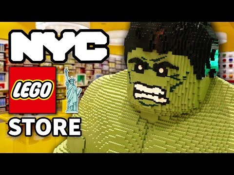 A Visit to the New York City LEGO Store!