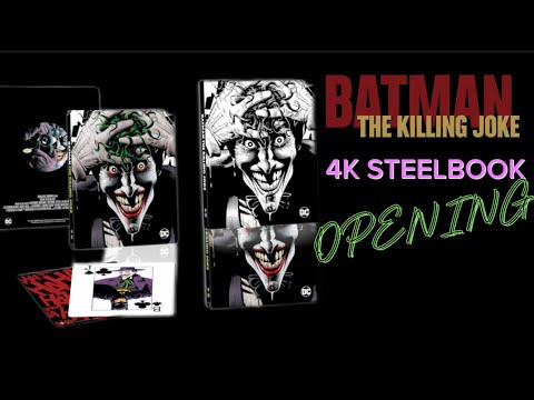 Opening BATMAN THE KILLING JOKE. 4K Steelbook Opening.