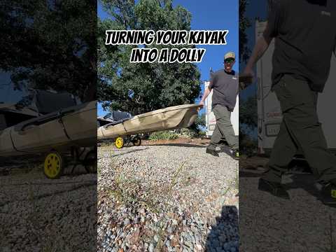 Turn Your Kayak Into A Dolly