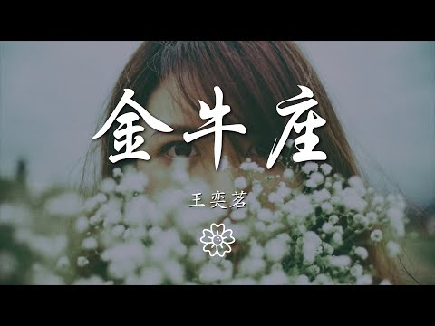 王奕茗 - 金牛座『傻笑的看着她  她是我所有情緒化』【動態歌詞Lyrics】