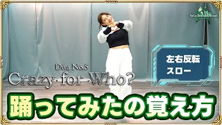 【反転スロー】フレーズで覚えるCrazy for Who? の踊り方【サガ エメラルド ビヨンド】