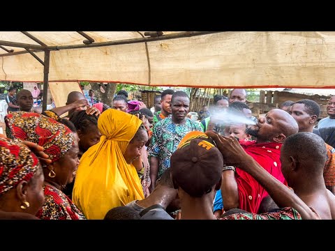 God mode - Native doctor Haruna Ishola Shogunle celebrating Ajagunmale and Ogun festival in Nigeria