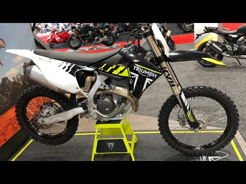 All New ! 2024 Triumph TF250-X debut