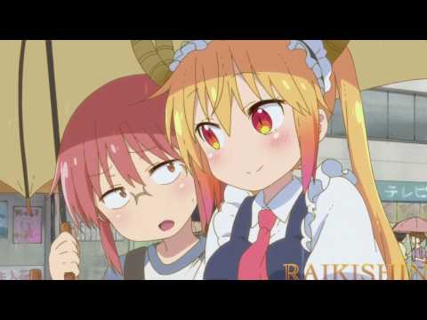 {AMV}Kobayashi san Chi no Maid Dragon Shape of you