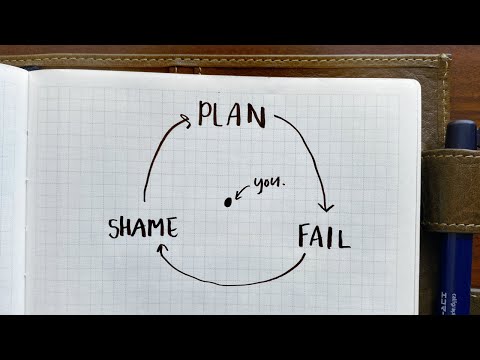 How to escape the PLAN→ FAIL→ SHAME SPIRAL 😵‍💫