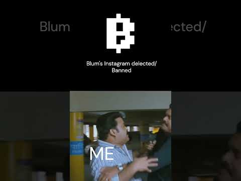 Instagram User not found #blockchain #cryptocurrency#blum