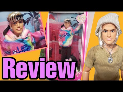 The Barbie Movie Ken Doll Review & Restyle- I AM KENOUGH Ryan Gosling barbie doll fashion figure