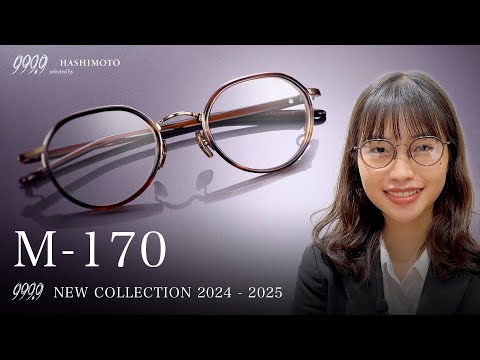 【999.9】フォーナインズ2024AW 新作眼鏡フレーム入荷第１弾！ミックスフレーム「M-170」【クラウンパント】