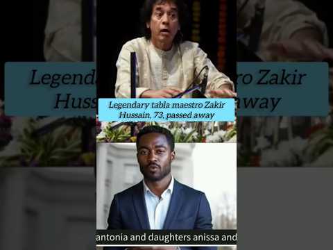 Legendary Zakir Hussain, 73, passed away #zakirhussain #news #ainews #shorts #viral #viralvideo