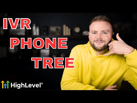 IVR Phone Tree Setup In GoHighLevel (New Feature)