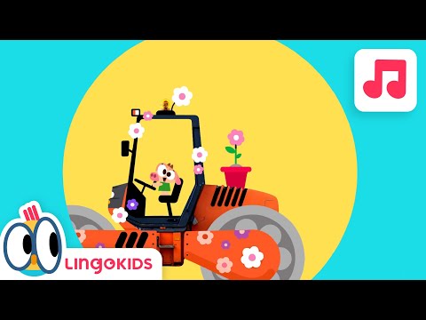 WHEELS ON THE BUS with VEHICLES 🚌🏍️🚜| Songs For Kids | Lingokids