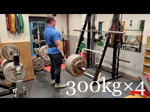 デッドリフト 300kg×4