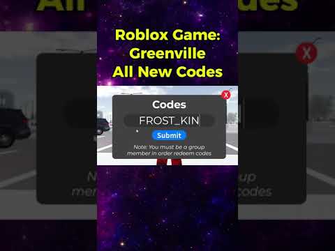 Roblox Greenville Codes 2024