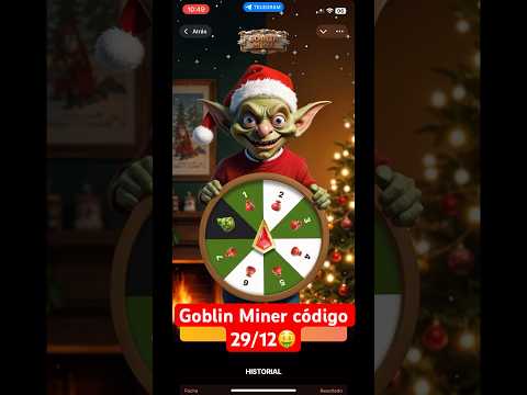 🔥Goblin Miner código 29/12#goblingame #telegram #goblin #crypto