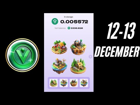 Vertus daily Combo Cards 12 December | today Vertus  daily combo today