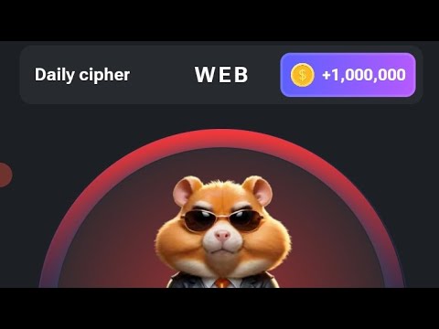 Hamster Kombat DAILY CIPHER, Claim 1m Coins