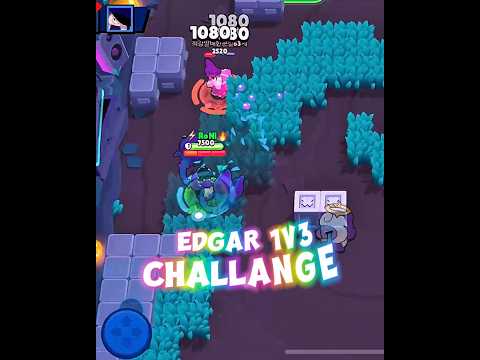 Edgar 1v3 in Duels 🔥 | Brawl Stars #Brawlstars #Shorts #duels