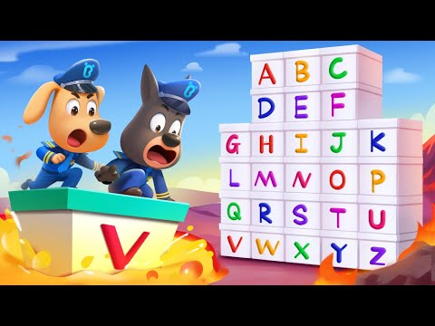 ABC Surprise Box | A to Z!  Kids Learn English Alphabet | Educational Cartoon | Sheriff Labrador