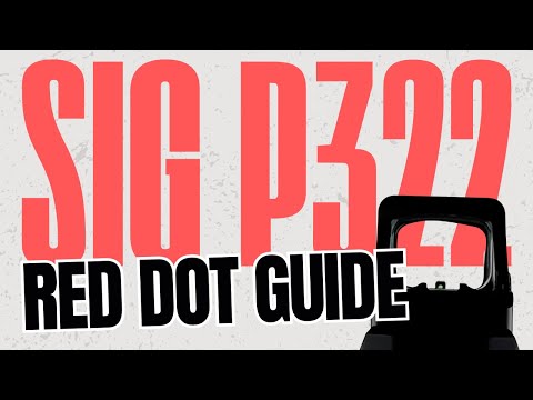 Sig P322 Optics Guide: Holosun Red Dots That Co-Witness