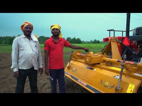 Transforming Fields into Gold |India's first-of-kind Gold Series rotary tiller