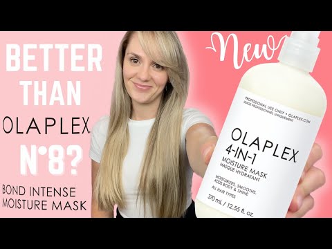 How To Use The NEW OLAPLEX 4-IN-1 Moisture Mask And Get AMAZING RESULTS! (Before & After Comparison)