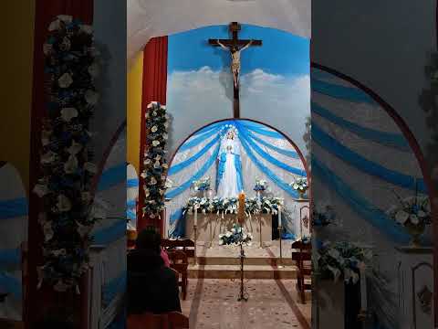 Rosario en la capilla de El Chorro para la Virgen de La Purisíma Concepción