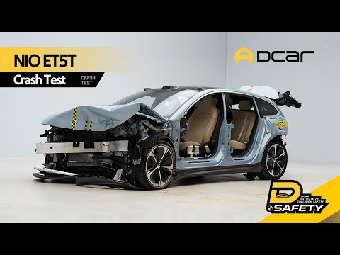 NIO ET5T Crash Safety Test 蔚来ET5T 碰撞安全测试