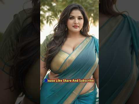 4K Ai Art Indian Lookbook: Plus Size Girl Saree Sundari