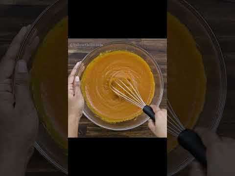 Homemade Pumpkin Pie Recipe #pumkinpie #yellowchilis #shorts