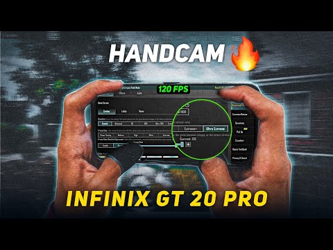 INFINIX GT 20 PRO 120 FPS  HANDCAM PUBG / BGMI TEST 🔥 | BEST GAMING PHONE #infinixgt20pro #infinix