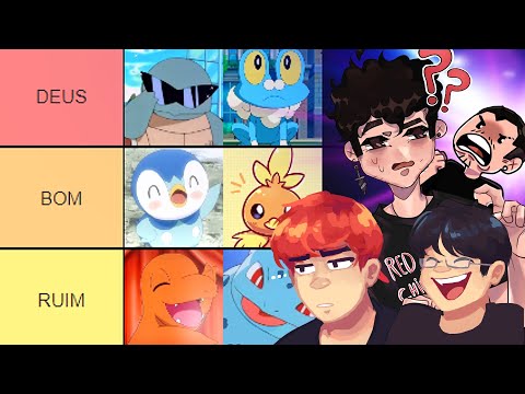 TIER LIST DE POKEMON INICIAL (ft. Scottonauta, Matosu e Tiba)