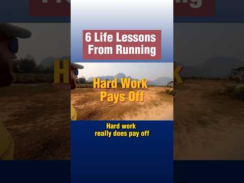 Hard Work Pays Off (Life Lessons From Running) #runningmotivation #fitness