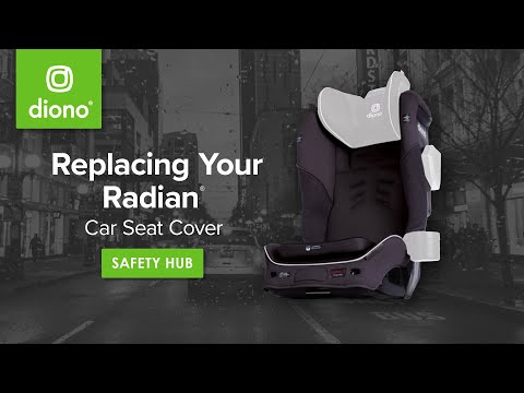 Diono® Radian® SafePlus™ | All-in-One Convertible Car Seats | How to Remove & Install Seat Covers