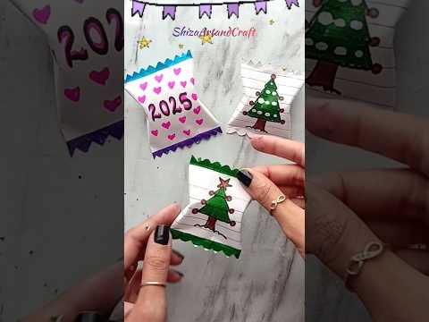 Cute😘DIY_Christmas candy gift idea🎄🎁#shorts #trending #viral #christmas #candy #giftideas #diy #card