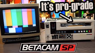 Sony Betacam: Not the Beta you're thinking of (it's way better)